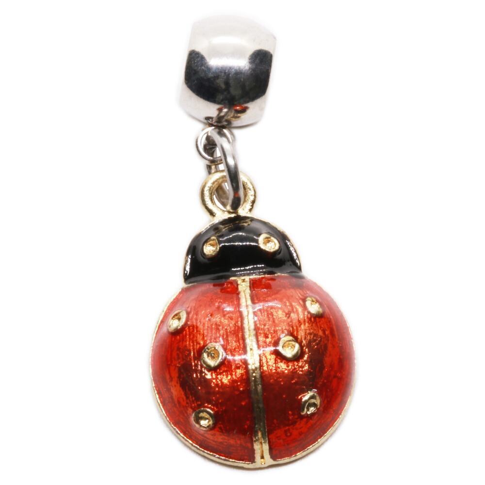 Elegant Lady Bug Charm for Jewelry - Perfect Ladybug Gifts